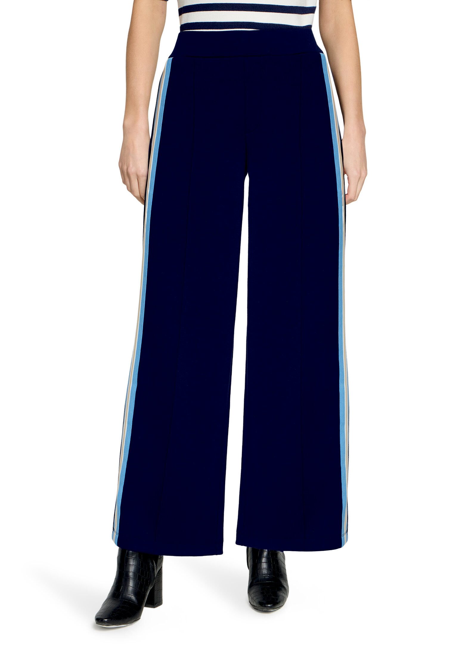 Cartoon Stoffhose Damen mit Galonstreifen