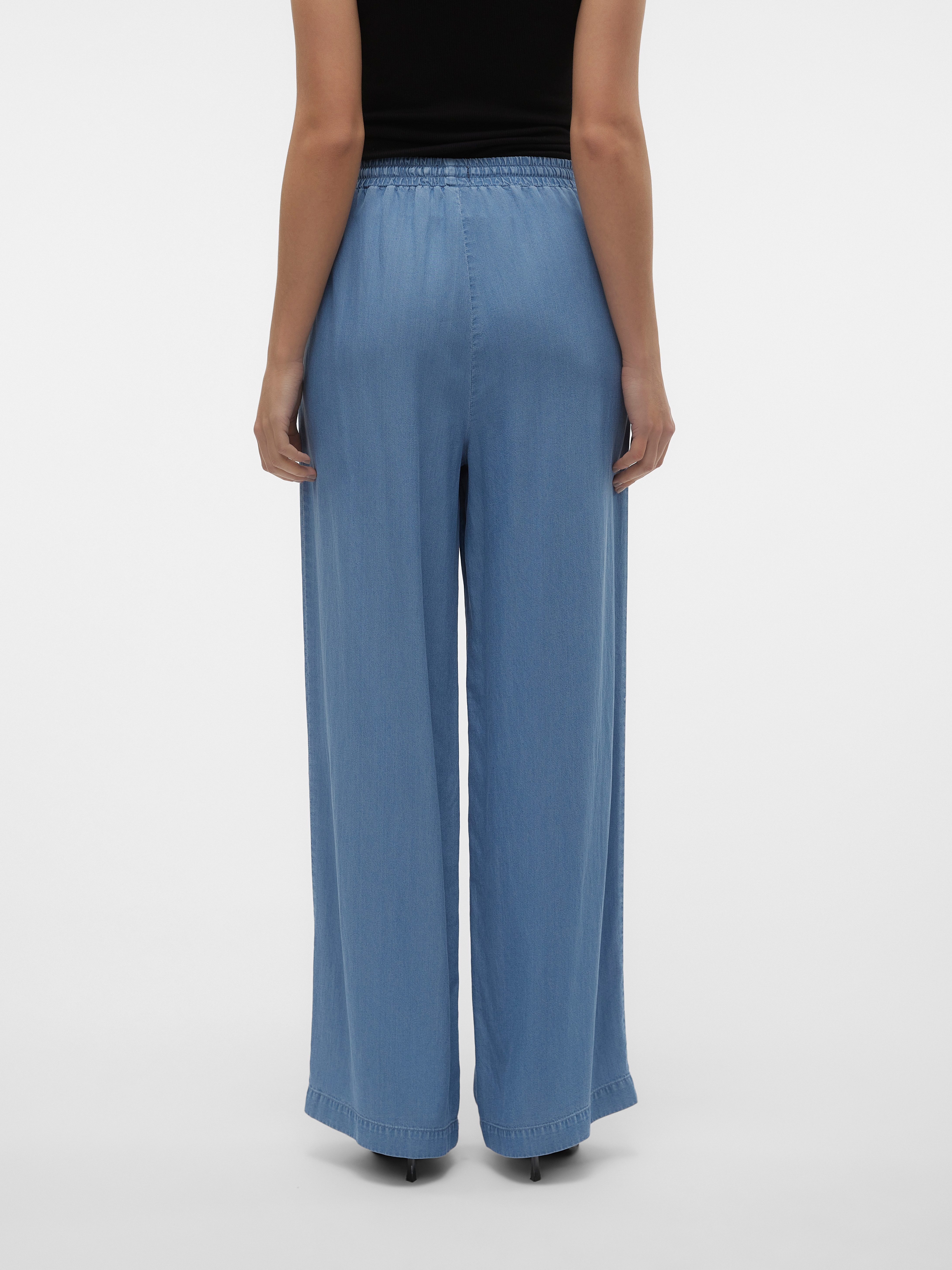 Vero Moda Schlupfhose VMBREE HW LONG LOOSE TENCEL PANTS GA Viskose, loose fit
