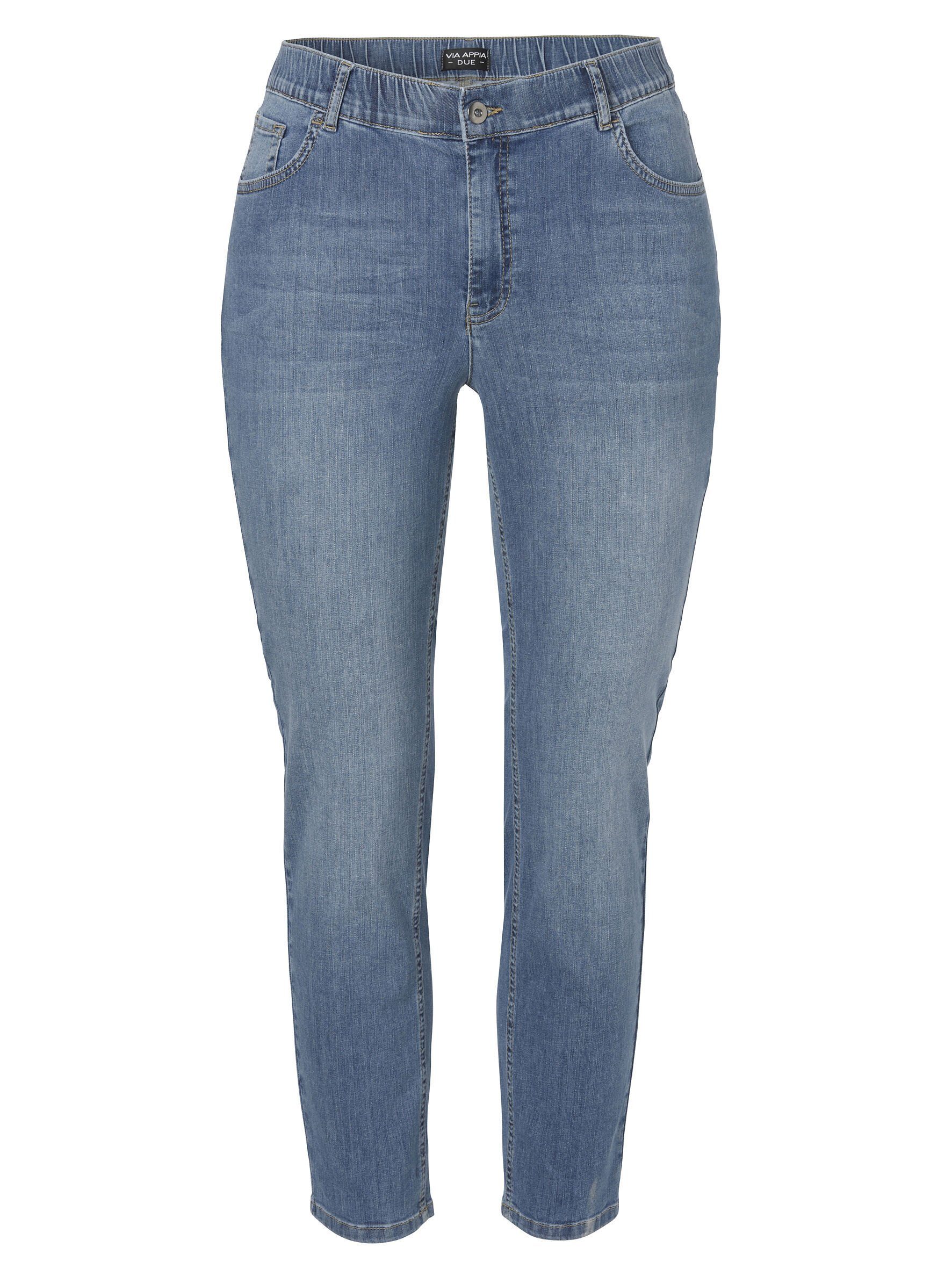 APPIA Hochwertige VIA DUE 5-Pocket-Jeans Baumwollmischung