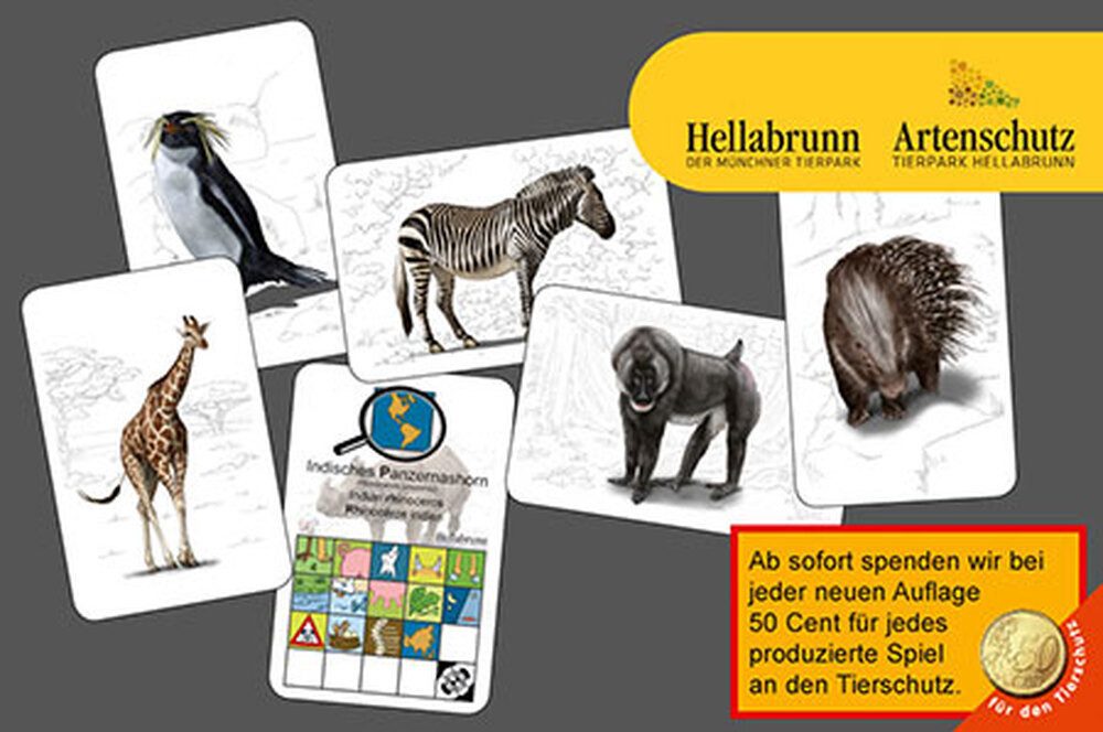 Pegasus Spiele Spiel Manimals - Tierpark Hellabrunn