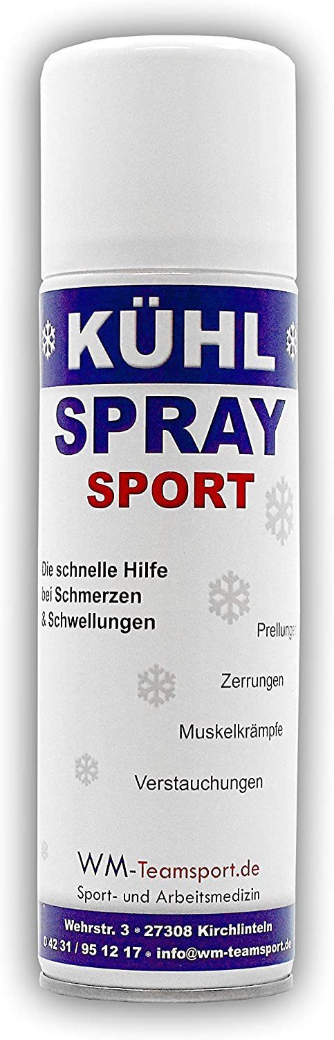 WM-Teamsport Kühlpflaster WM-Teamsport Original Sport- Kühlspray, Eisspray,  Kältespray 300 ml, Parfümfrei