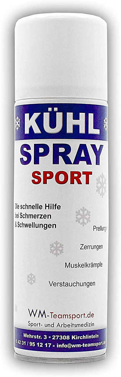 WM-Teamsport Kühlpflaster »WM-Teamsport Original Sport- Kühlspray, Eisspray, EIS Spray, Kühl Spray, Kältespray 300 ml«, Parfümfrei