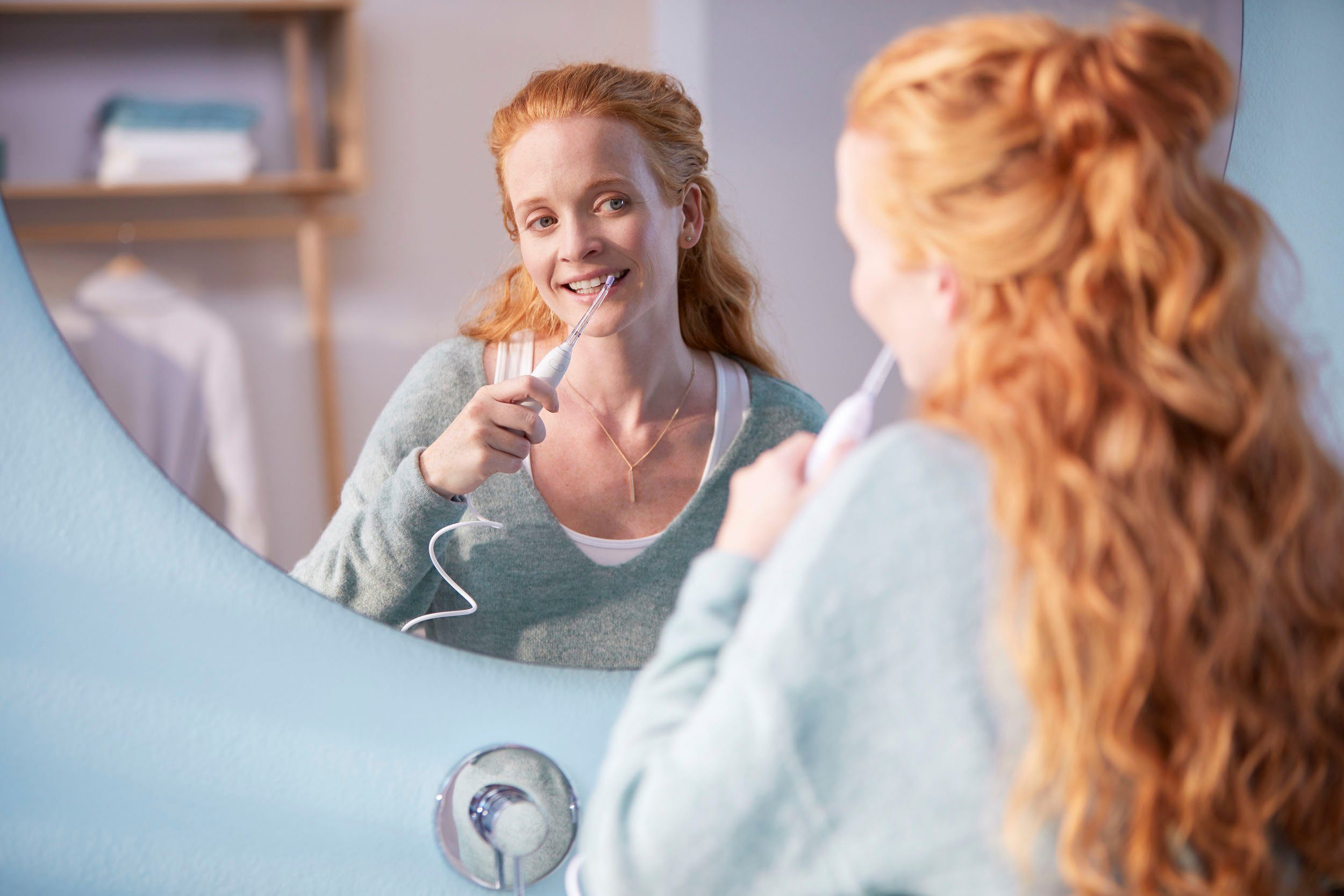 Philips Sonicare Zahnzwischenraum-Reiniger Power Flosser 3000 HX3711/20, Aufsätze: 2 St., mit Quad Stream-Technologie, 2 Reinigungsmodi, 10 Intensitätsstufen – Bild 4 von 5