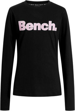 Bench. Langarmshirt GEMMYG mit Logodruck