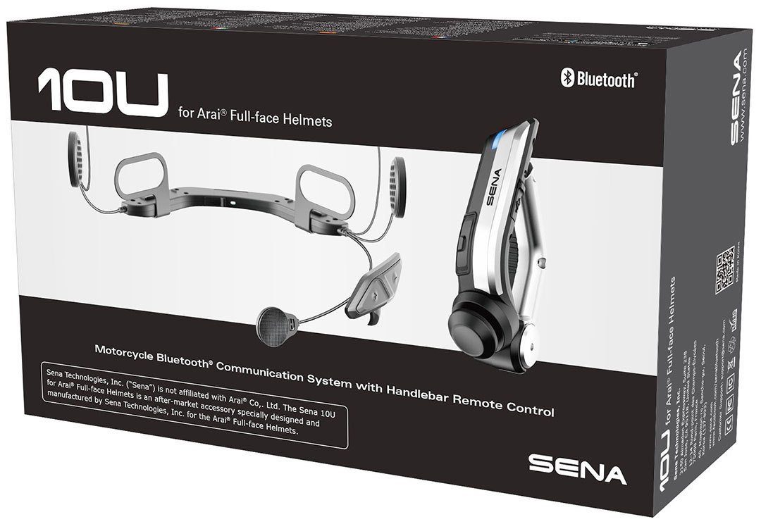 10U - Arai Bluetooth Kommunikationssystem Einzelset Headset