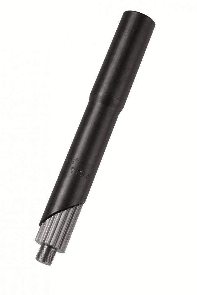 KlickFix Fahrradlenker Vorbauverlängerung 22,2mm 1", Ø 25,4mm Stahl, schwarz, verlängert bis
