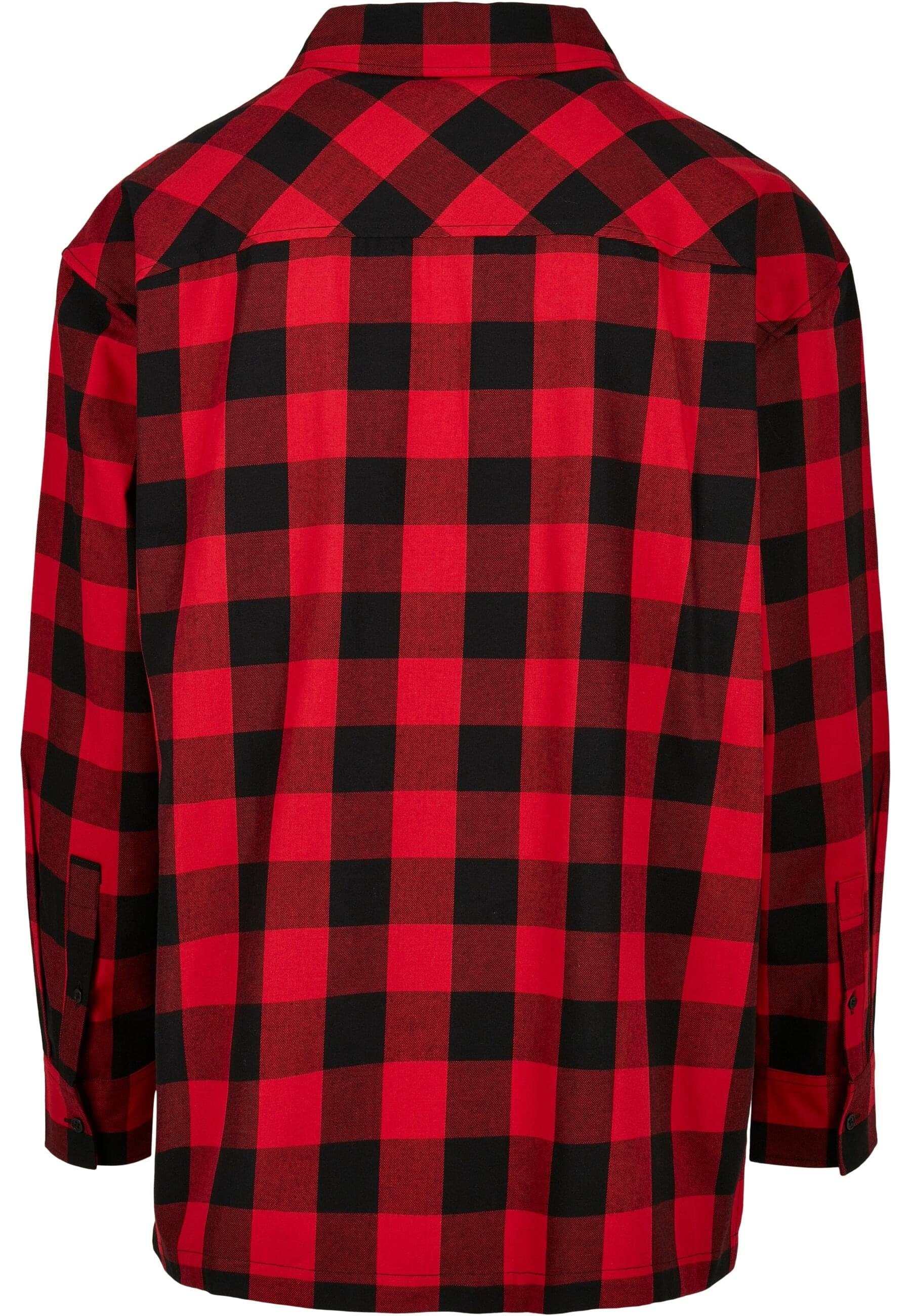 Southpole Shirt Herren red Southpole Flannel (1-tlg) Langarmshirt Check