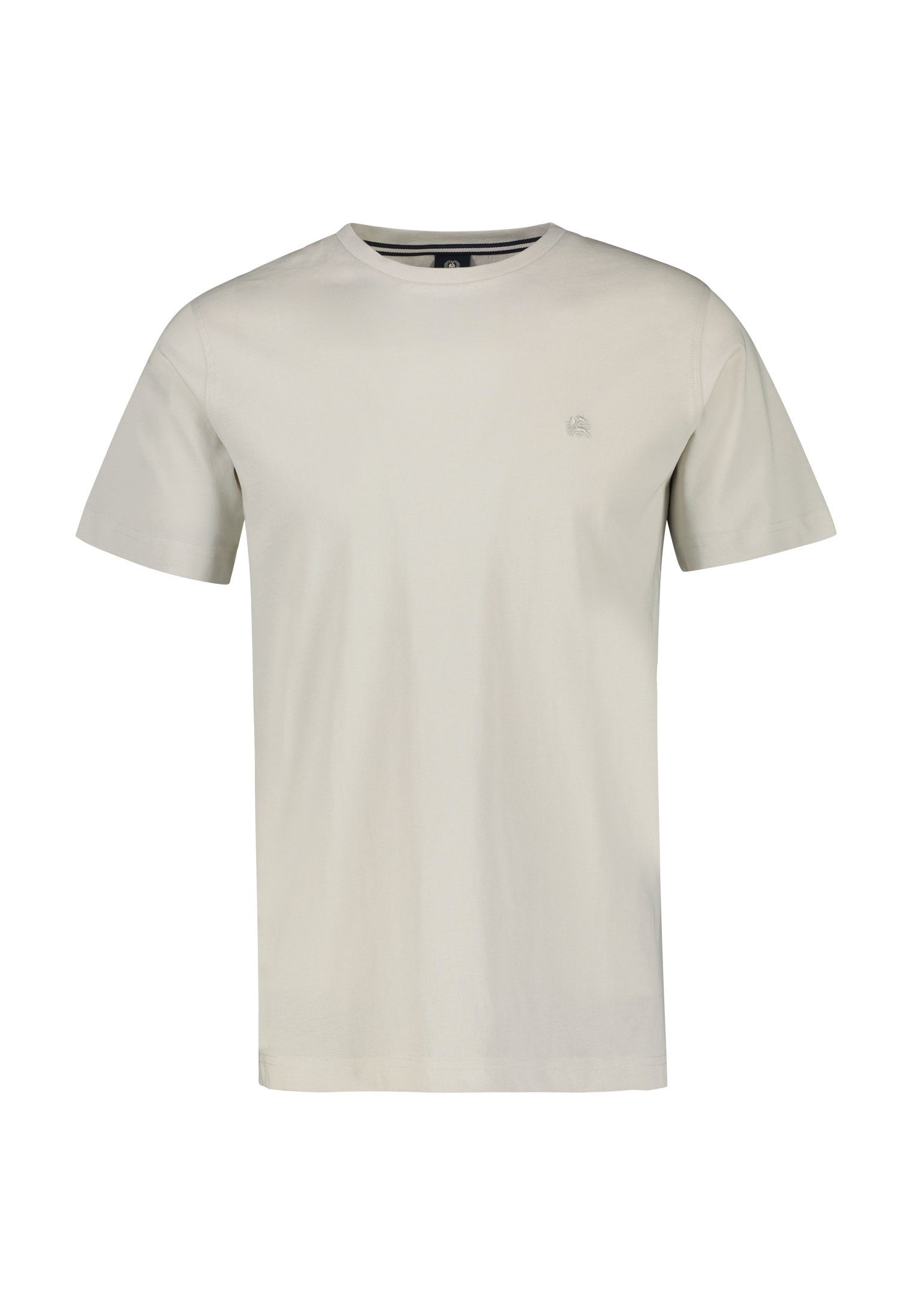 LERROS T-Shirt in Basic Farben LERROS T-Shirt WHITE vielen FOG