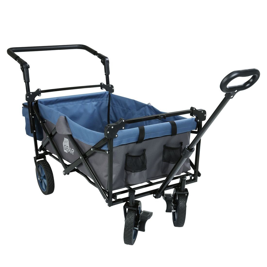 yourGEAR Bollerwagen your Dach Cirrus Kühltasche XL Bremsen GEAR 80 Bollerwagen kg Trolley