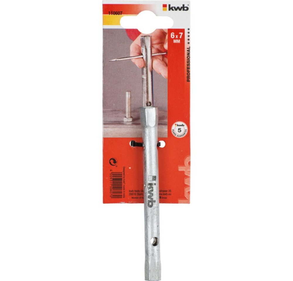 Thumbnail - kwb Steckschlüssel kwb 110607 Rohrsteckschlüssel 6 - 7 mm 1 Stück