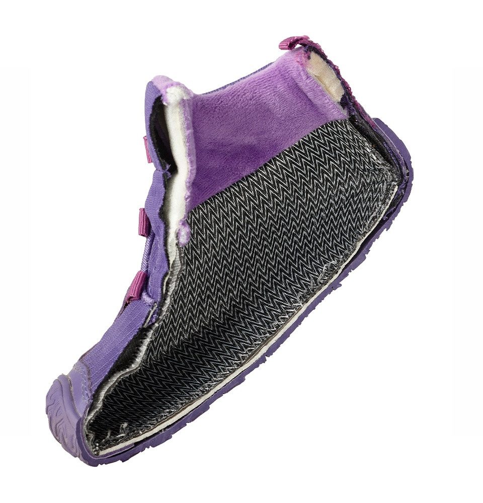 Ballop Sneaker Intense W (flexible Sohle, wasserabweisend) violett Kinder Barfußschuh