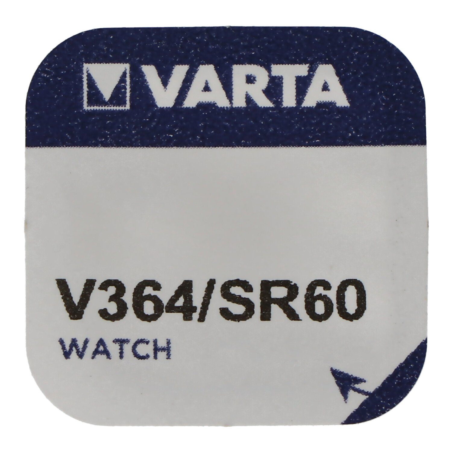 V) SR621SW 364, Knopfzelle, (1,6 Uhren SR60, Knopfzelle VARTA V364, für Varta etc.
