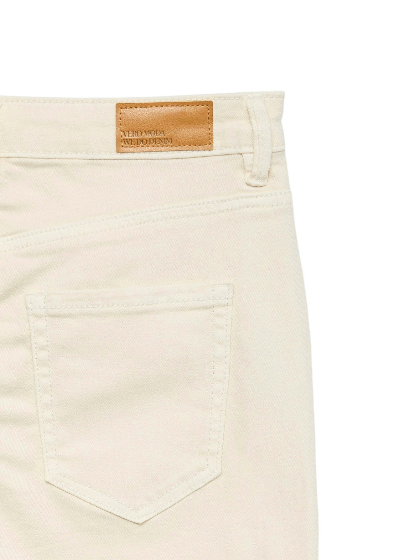 Vero Moda Bootcut-Jeans VMFLASH MR FLARED JEANS COLOR GA NOOS Baumwollmischung mit Stretch, regular waist, bootcut fit