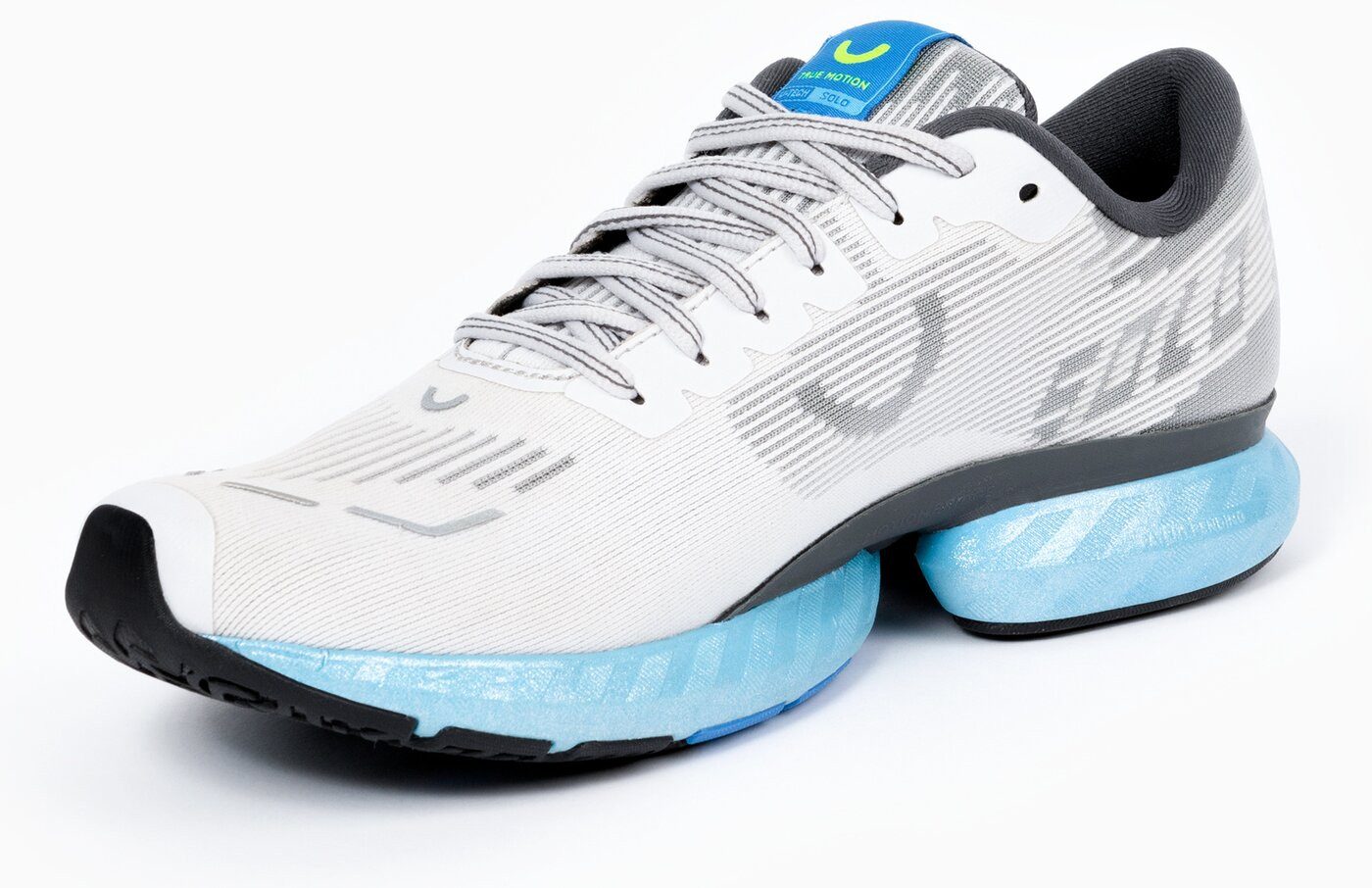 True Motion U-TECH Solo - Damen Laufschuh - Cloud/Dark Shadow/Crystal Seas Laufschuh