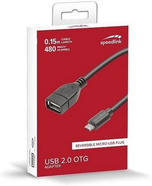 Speedlink Speedlink Mikro USB auf USB 2.0 USB-Adapter, 0,15 m