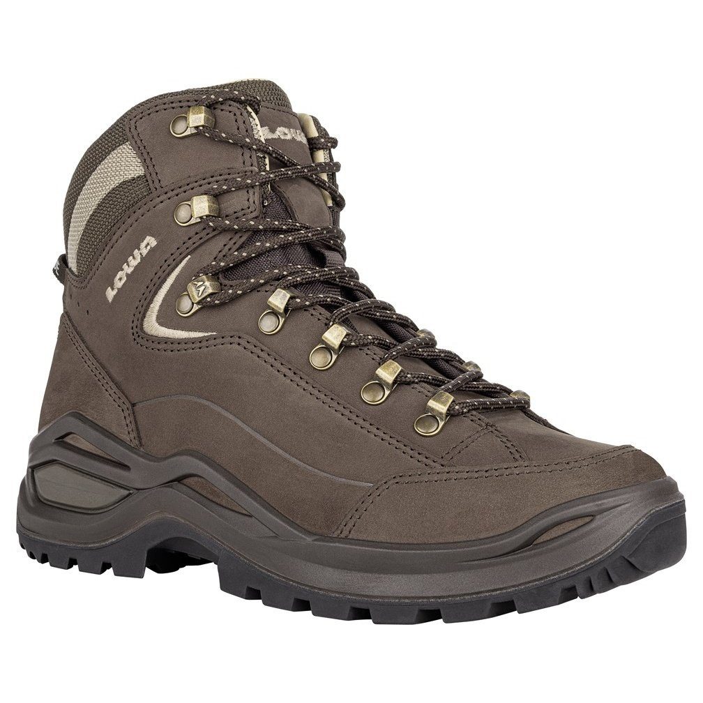 Lowa Renegade EVO LL Mid (All-Terrain, Nubukleder) espresso/anthrazit Damen günstig online kaufen