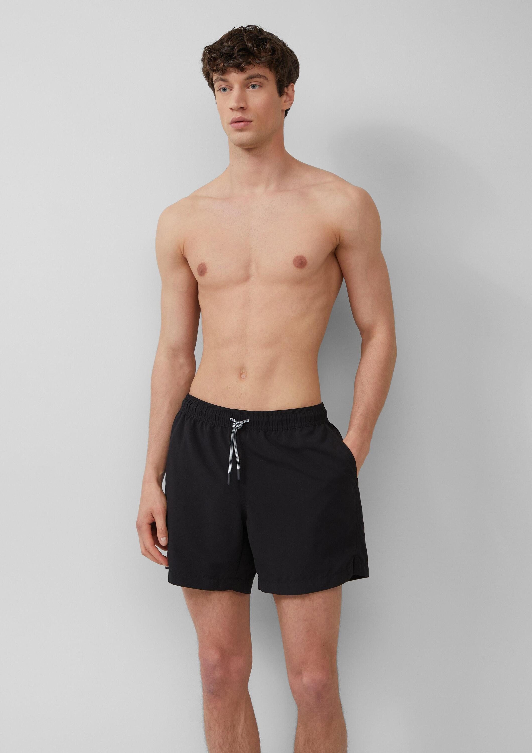 s.Oliver Badehose Badehose Badeshorts mit Tunnelzug und Eingrifftaschen
