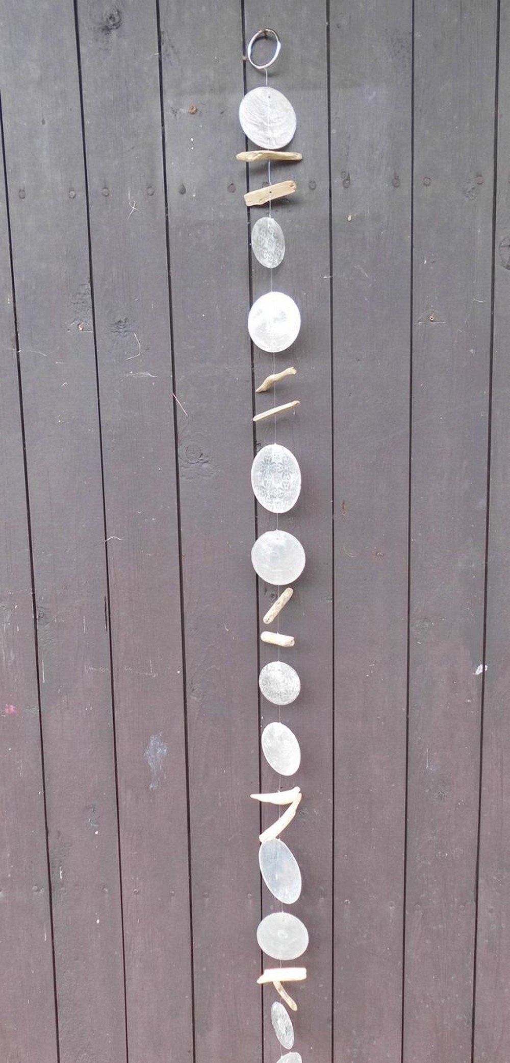 Deko-Impression Dekohänger Zauberhafte Girlande, Windspiel, Treibholz, Perl günstig online kaufen