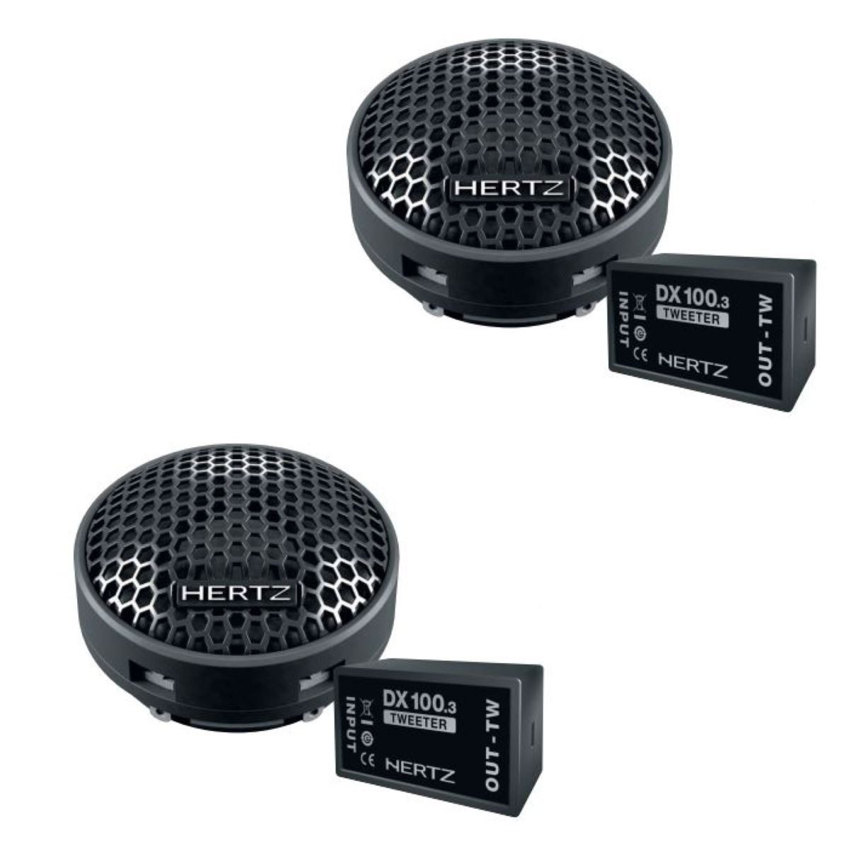 Hertz DT 24.3 Hochtöner inkl. Frequenzweiche Auto-Lautsprecher
