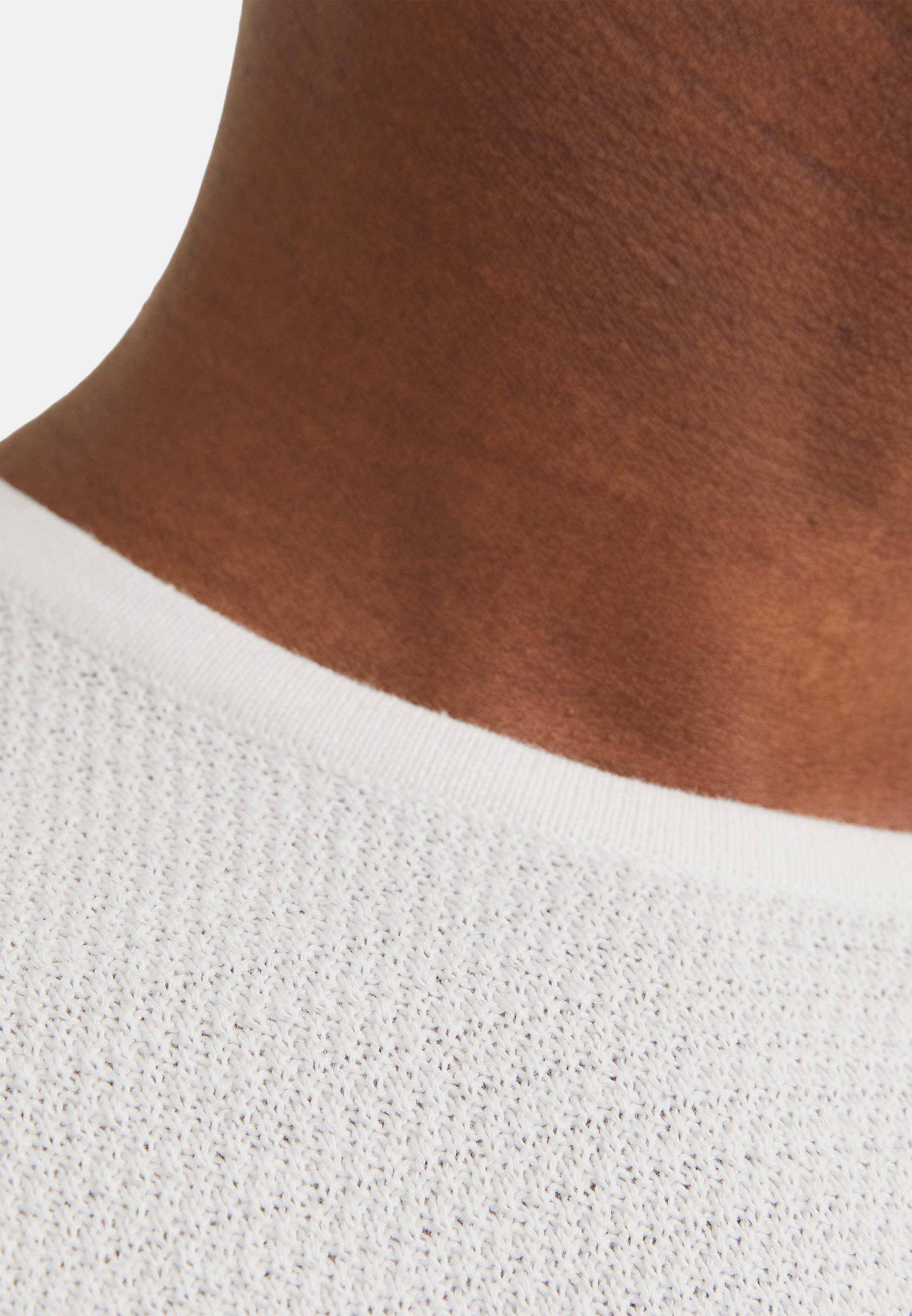 Jack & Jones Rundhalspullover George (1-tlg) Pullover - Baumwolle - Atmungsaktiv - Weicher, dehnbarer Flachstrick