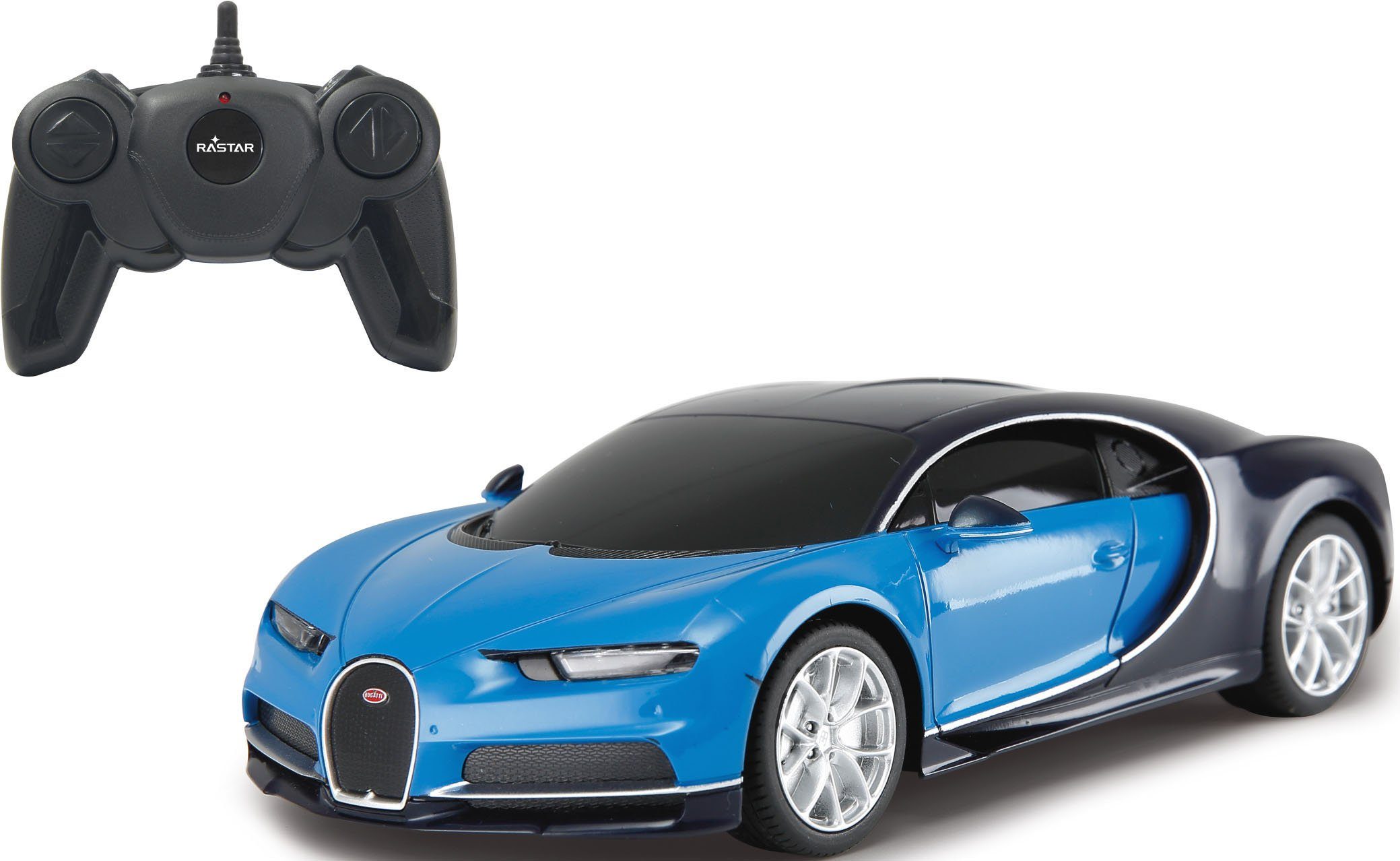 RC-Auto Bugatti Chiron, blau