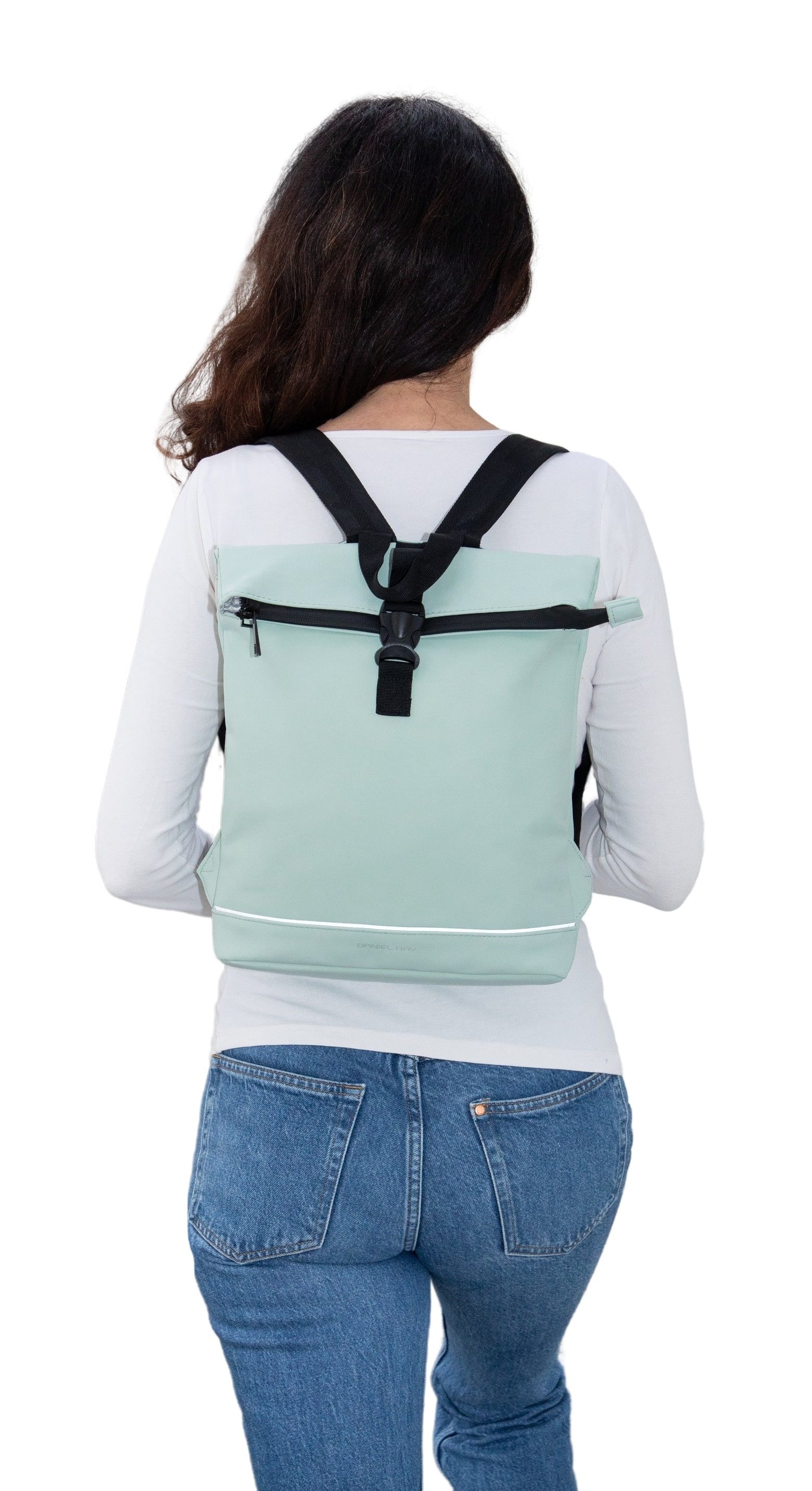 Daniel Ray Rucksack Damen Cityrucksack Daypack small klein Jeff wasserabweisend, A4 Damenrucksack Handtaschenrucksack backpack 251092 + Schlüsseletui