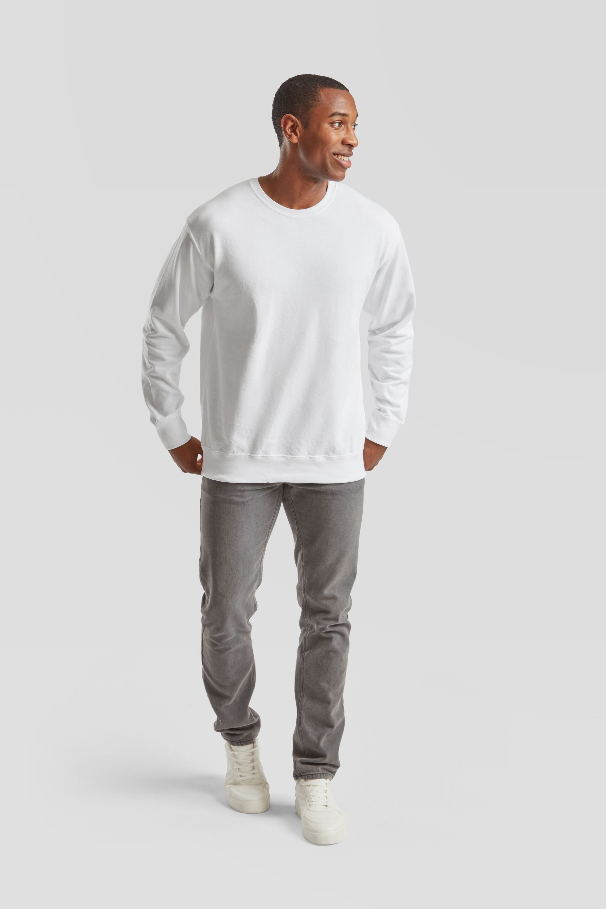 Fruit of the Loom Sweatshirt Fruit of the Loom Lightweight Set-In Sweat günstig online kaufen