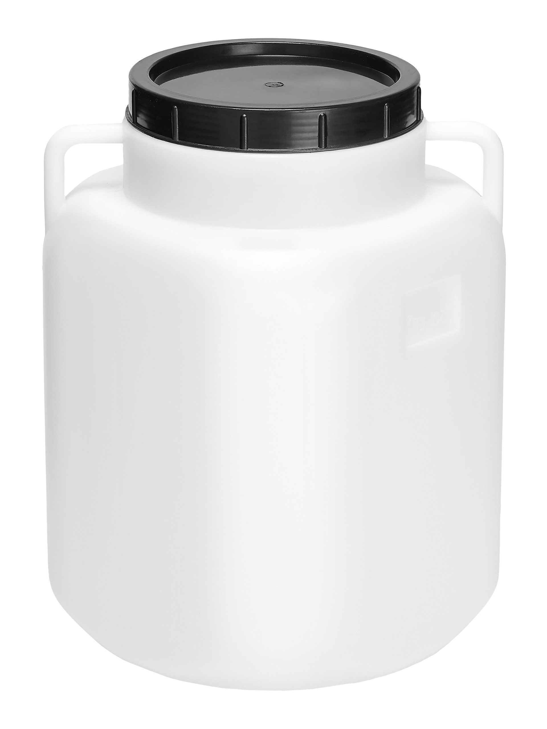 Garronda Regentonne 50L BPA-frei quadratisches Fass und Behälter mit Deckel GD-0088, Weiß, 50 l, (1-tlg), BPA-Frei