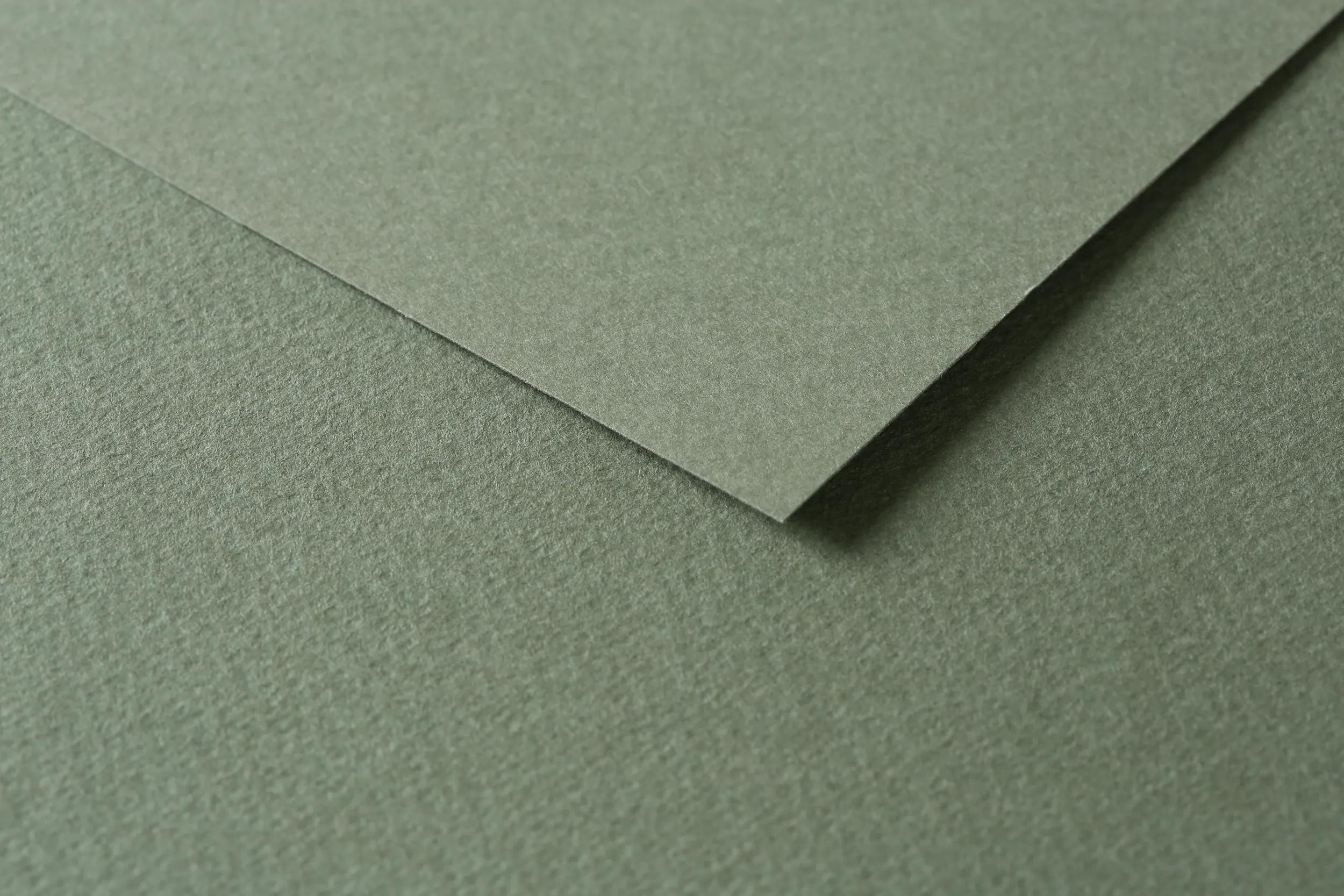 CLAIREFONTAINE Fotopapier Zeichenpapier Tulipe A4 160g, Ries 100 Blatt - Ozeangrün 960486C, Bögen Clairefontaine