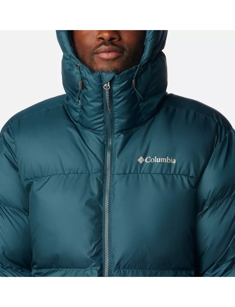 Columbia Winterjacke Puffect mit Kapuze (Thermarator Isolierung, wasserdicht) tealblau