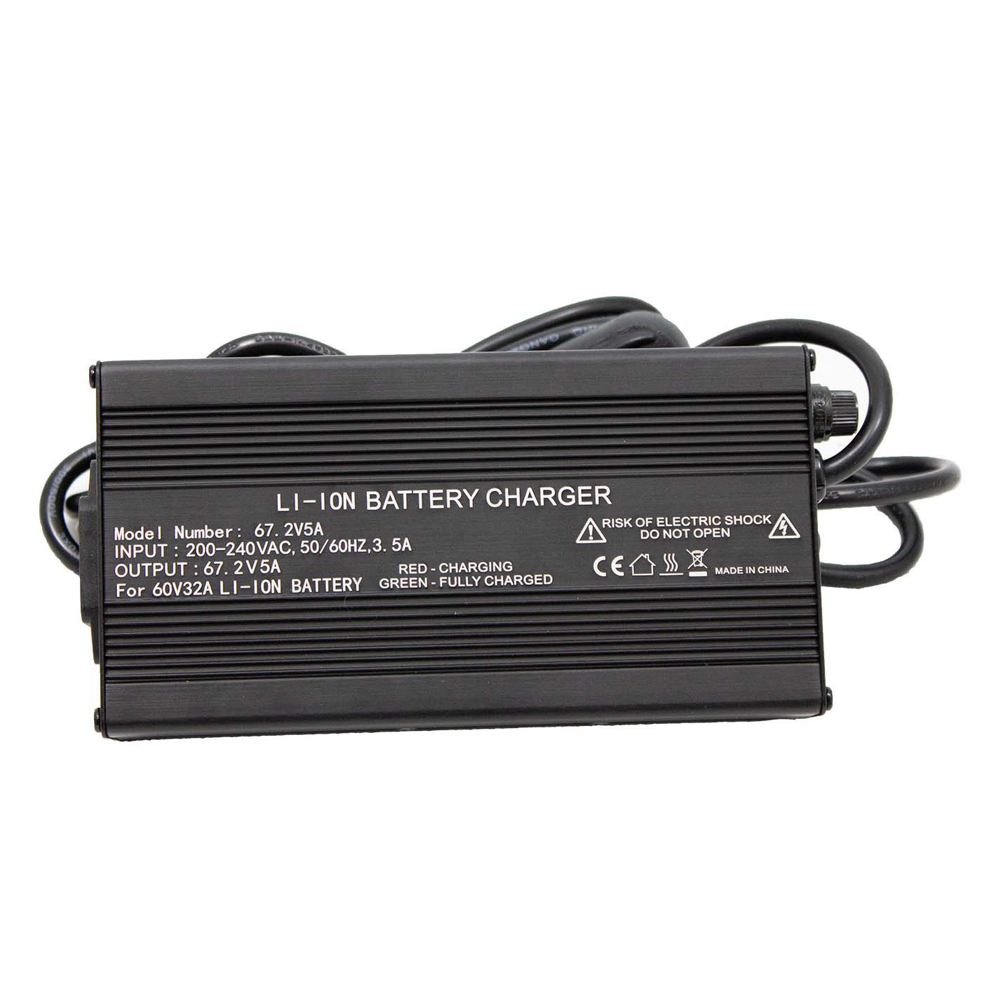 Electro-Fun Li-Ion Akku 60 Volt 30 Ah für Elektromobile, inkl. Ladegerät Elektroroller-Akku