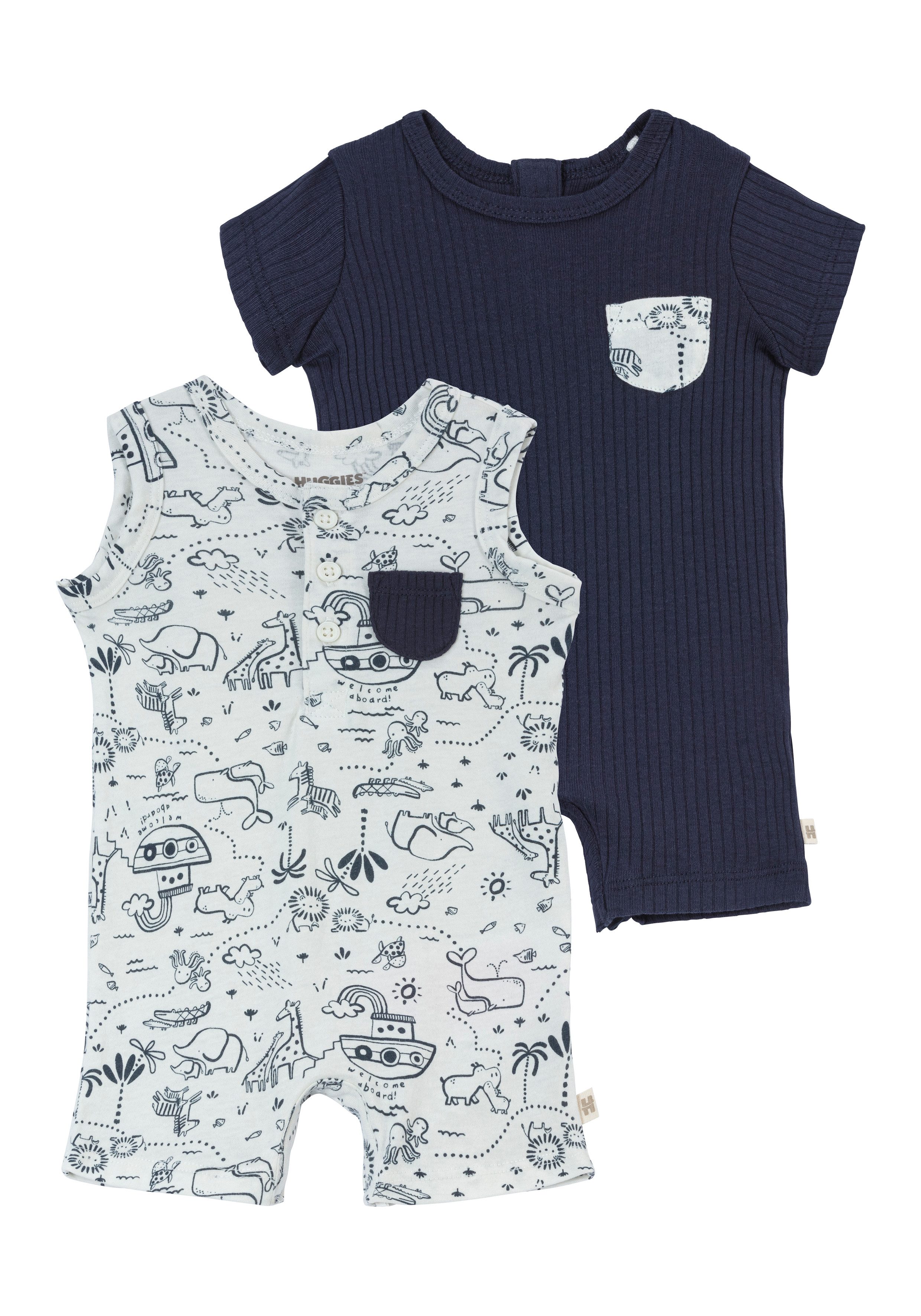 HUGGIES babywear Starterpaket (Set, 2-tlg) mit Dinosaurier Print