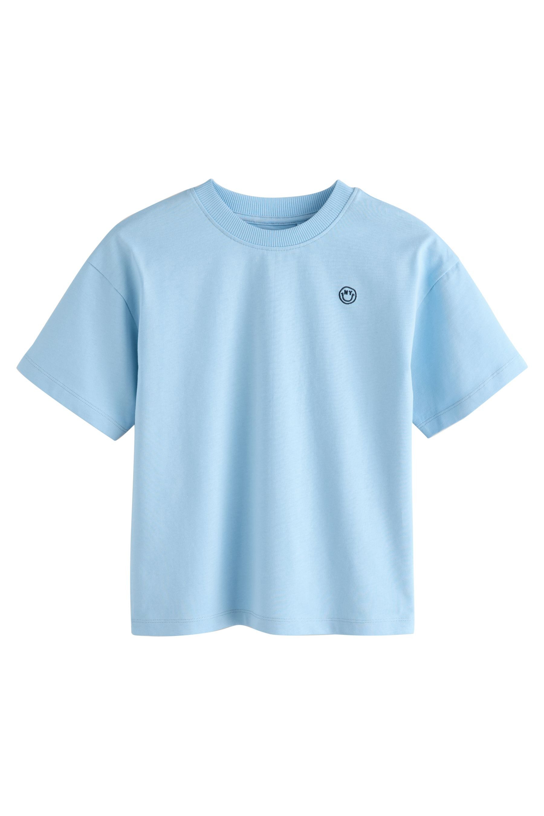 Next T-Shirt T-Shirt mit Grafik und kurzen Ärmeln, 4er-Pack (4-tlg)