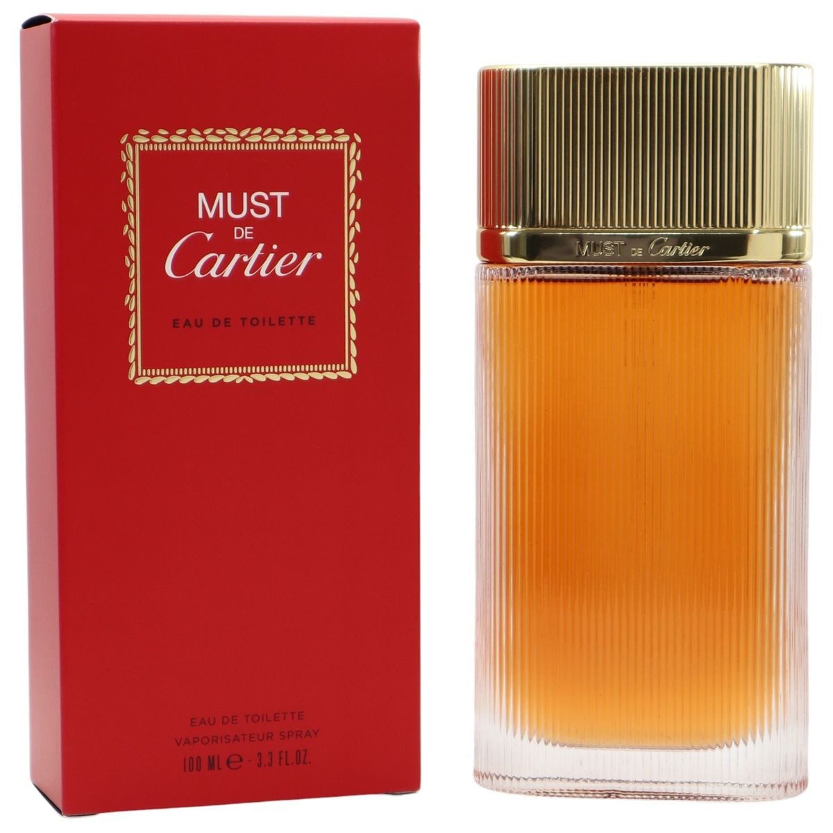 Eau de Toilette Must de Cartier Pour Femme Eau de Toilette Spray 100 ml