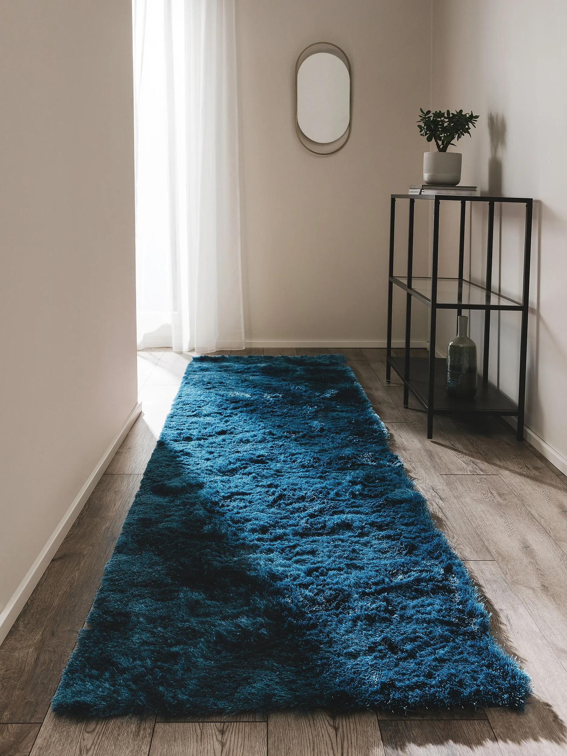 benuta Teppich Whisper, rechteckig, Höhe: 31 mm, Hochflorteppich Wohnzimmer, Schlafzimmer, Esszimmer, Flur, Weich