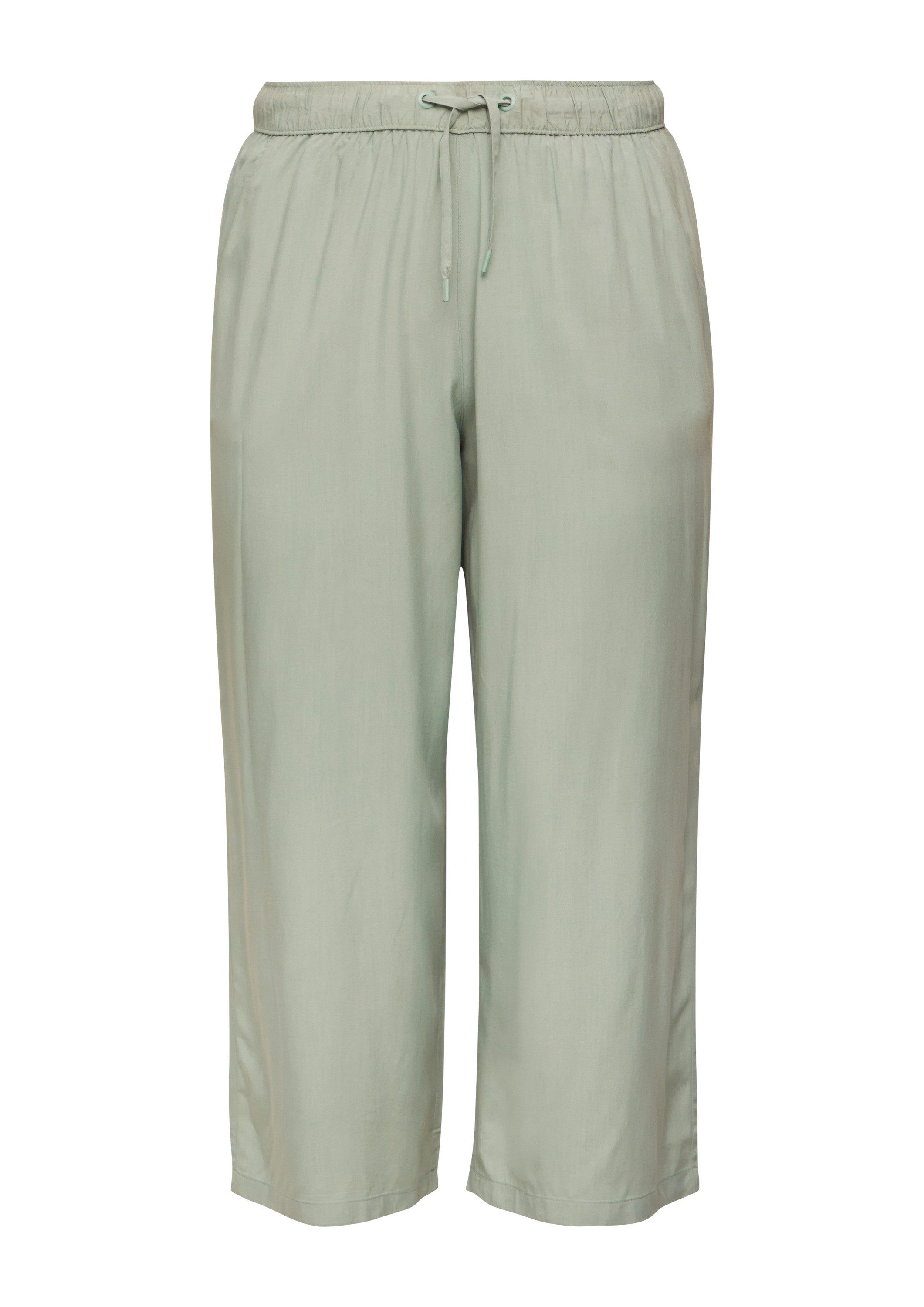 QS Culotte Hose Culotte aus Viskose günstig online kaufen
