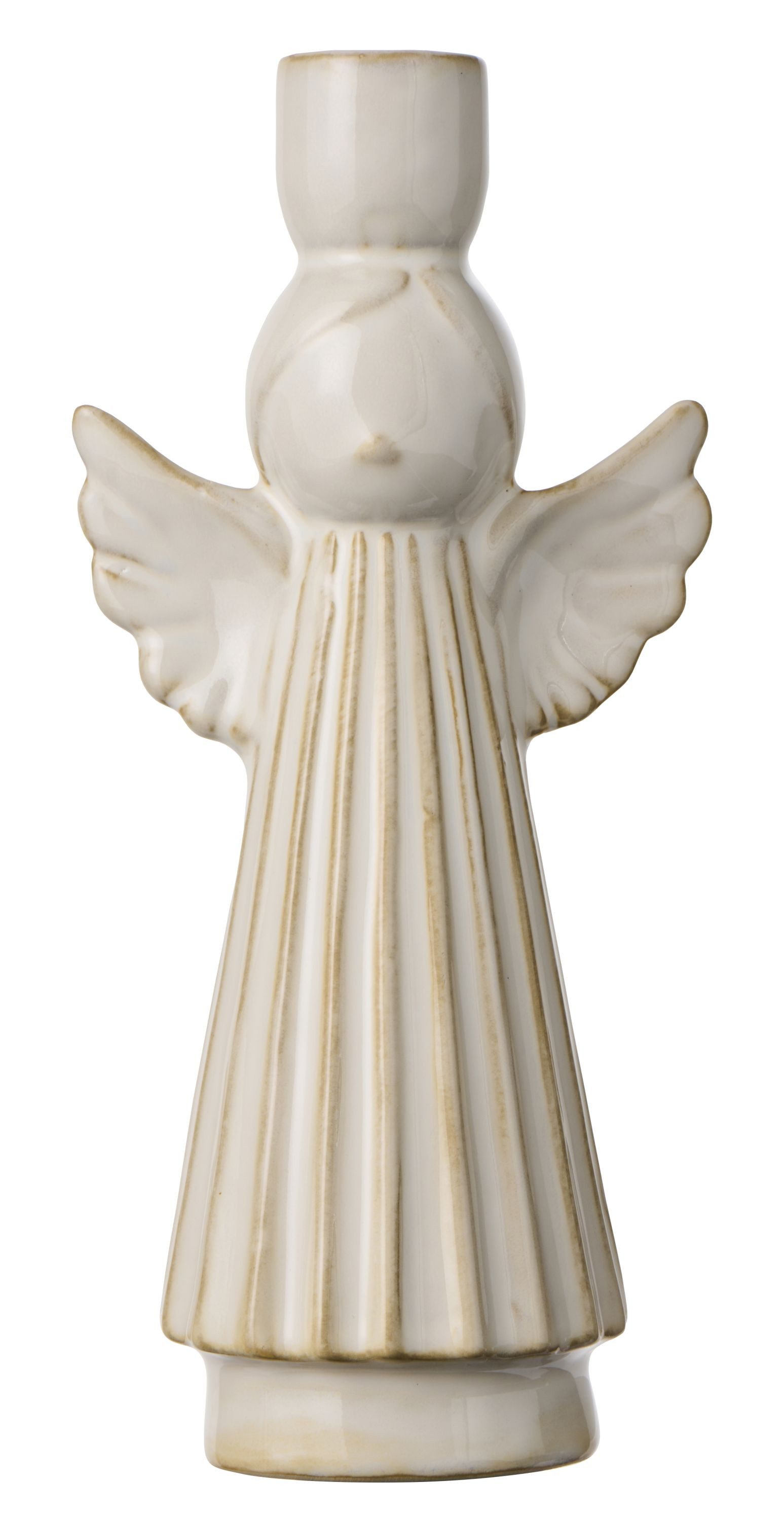 Ib Laursen Kerzenhalter Ib Laursen - Kerzenhalter Engel Cream H 20cm Weihna günstig online kaufen