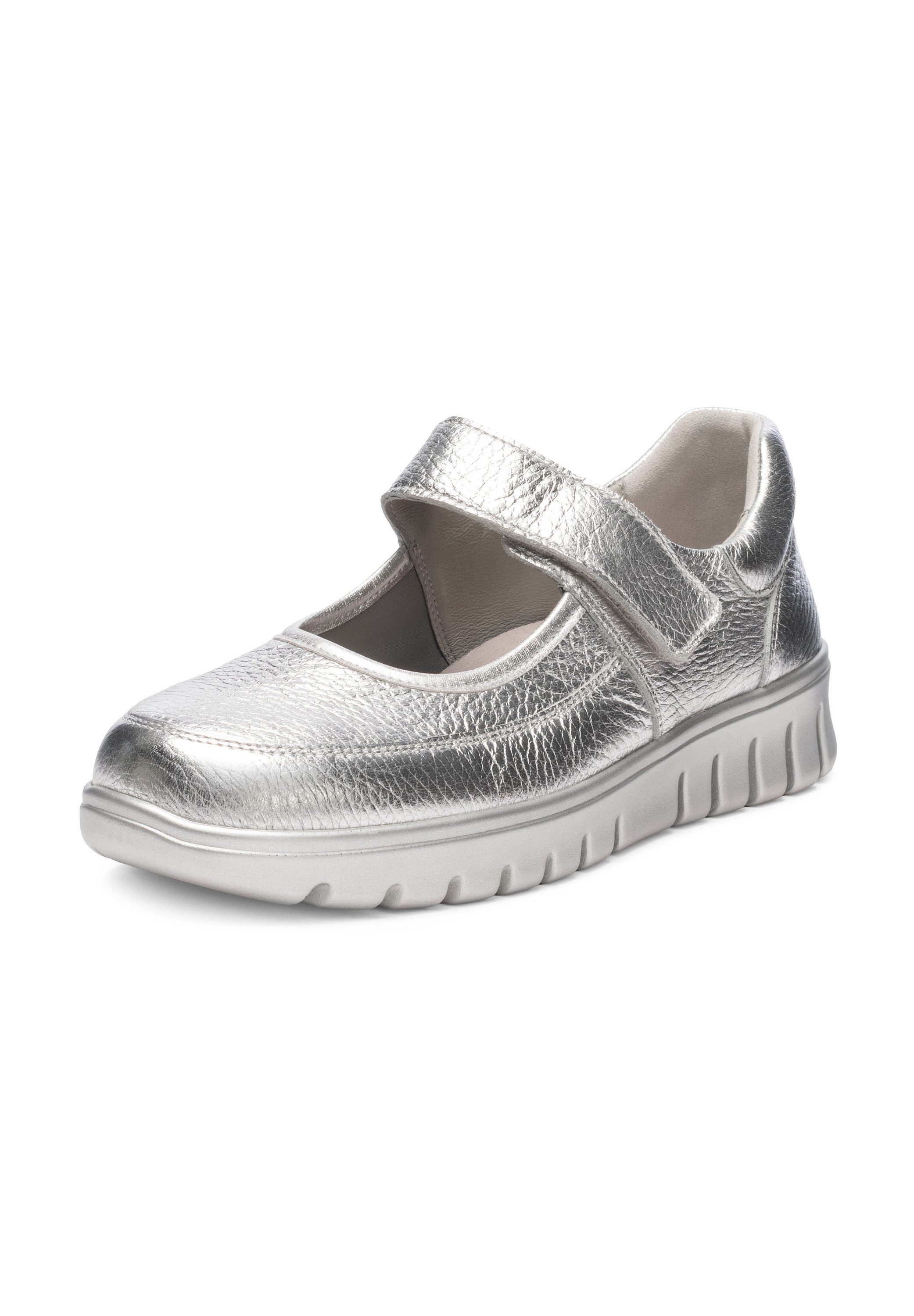 vitaform Damenschuhe Mary-Jane Hirschleder Ballerina