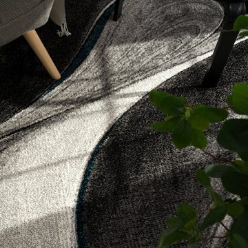 Teppich Kurzflor Teppich Abstraktes Design, Paco Home, Läufer, Höhe: 16 mm