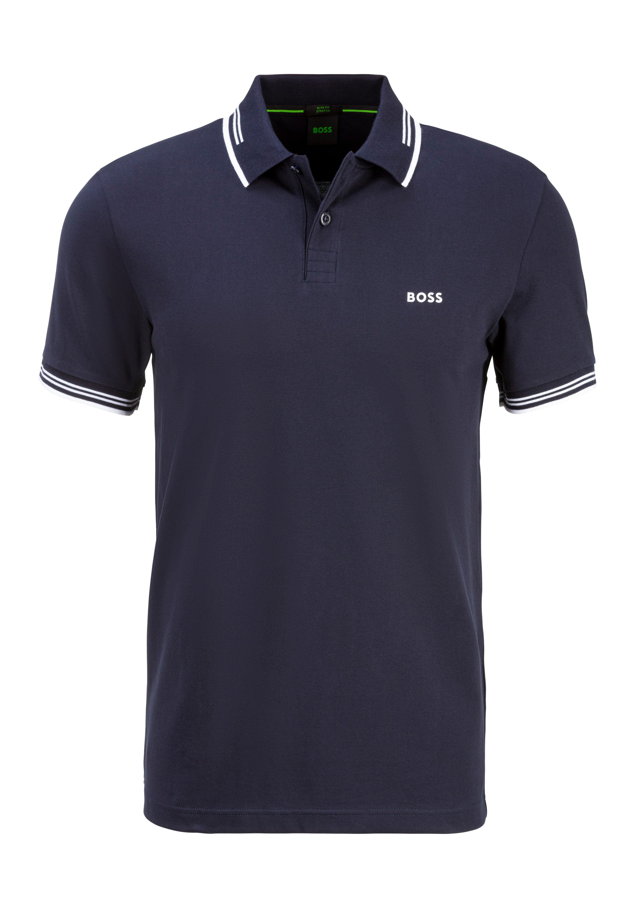 Poloshirt Paul Stretch-Baumwoll-Pique