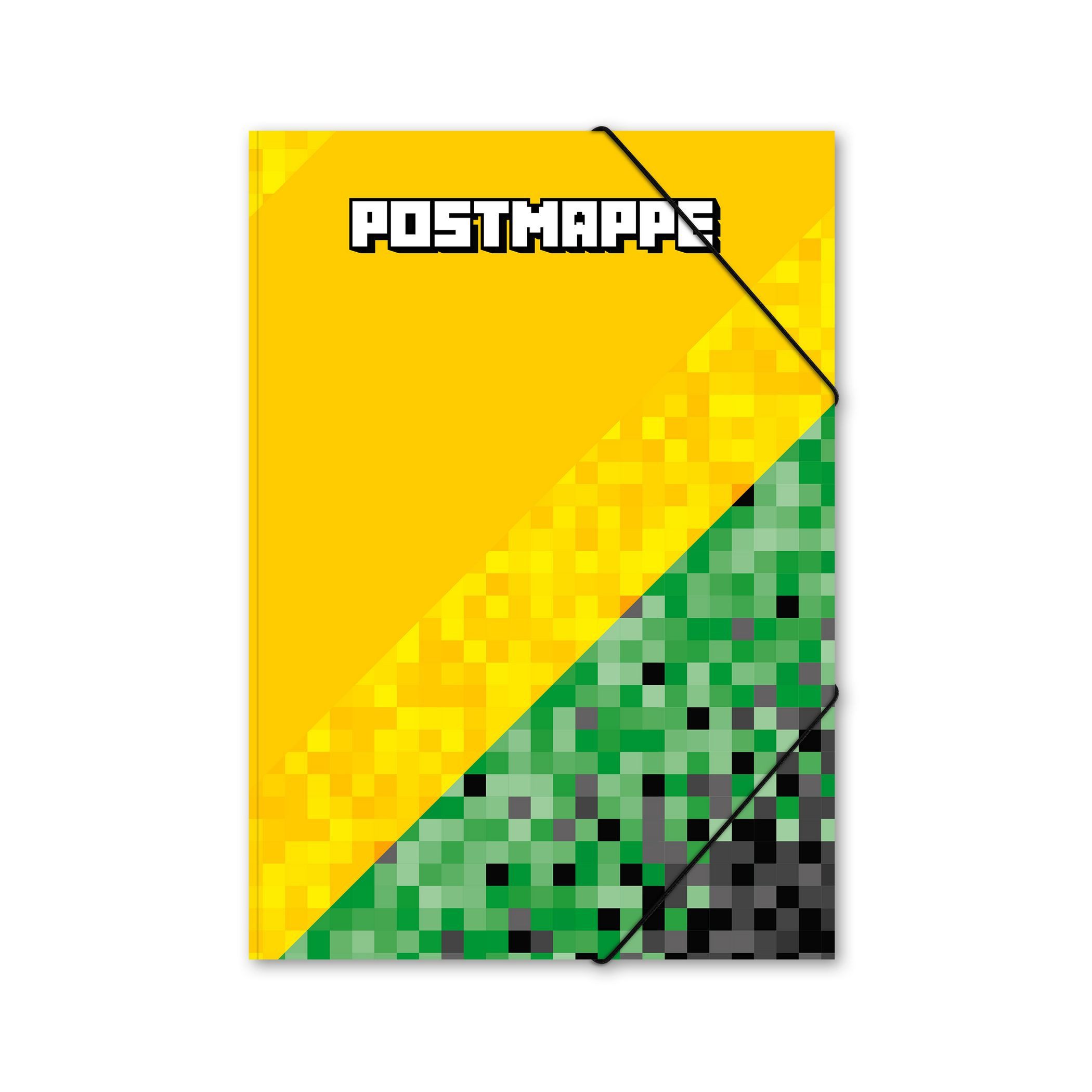 itenga Organisationsmappe itenga Postmappe aus Karton A4 Motiv PIXEL