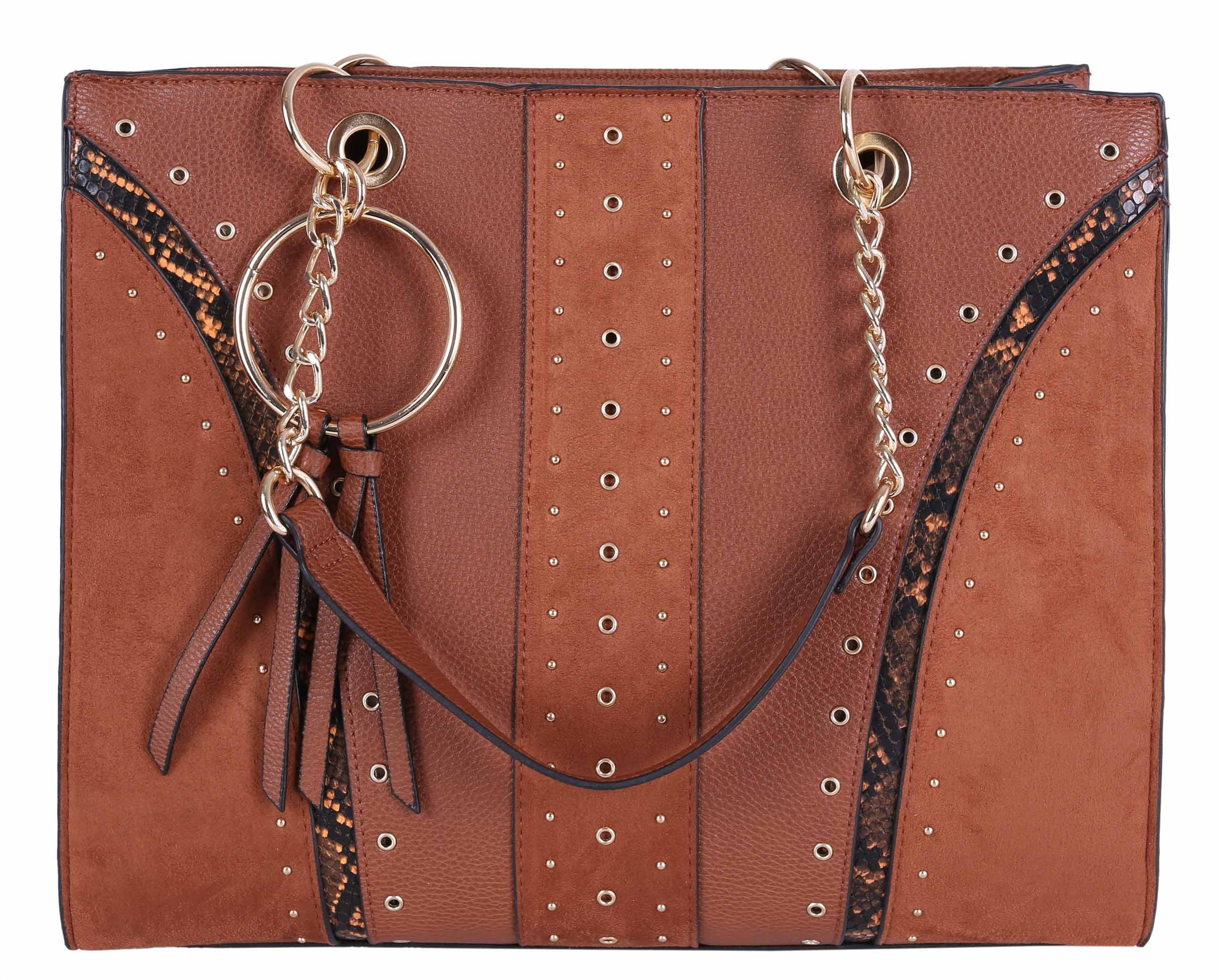 Sarcia.eu Handtasche Große braue Tasche