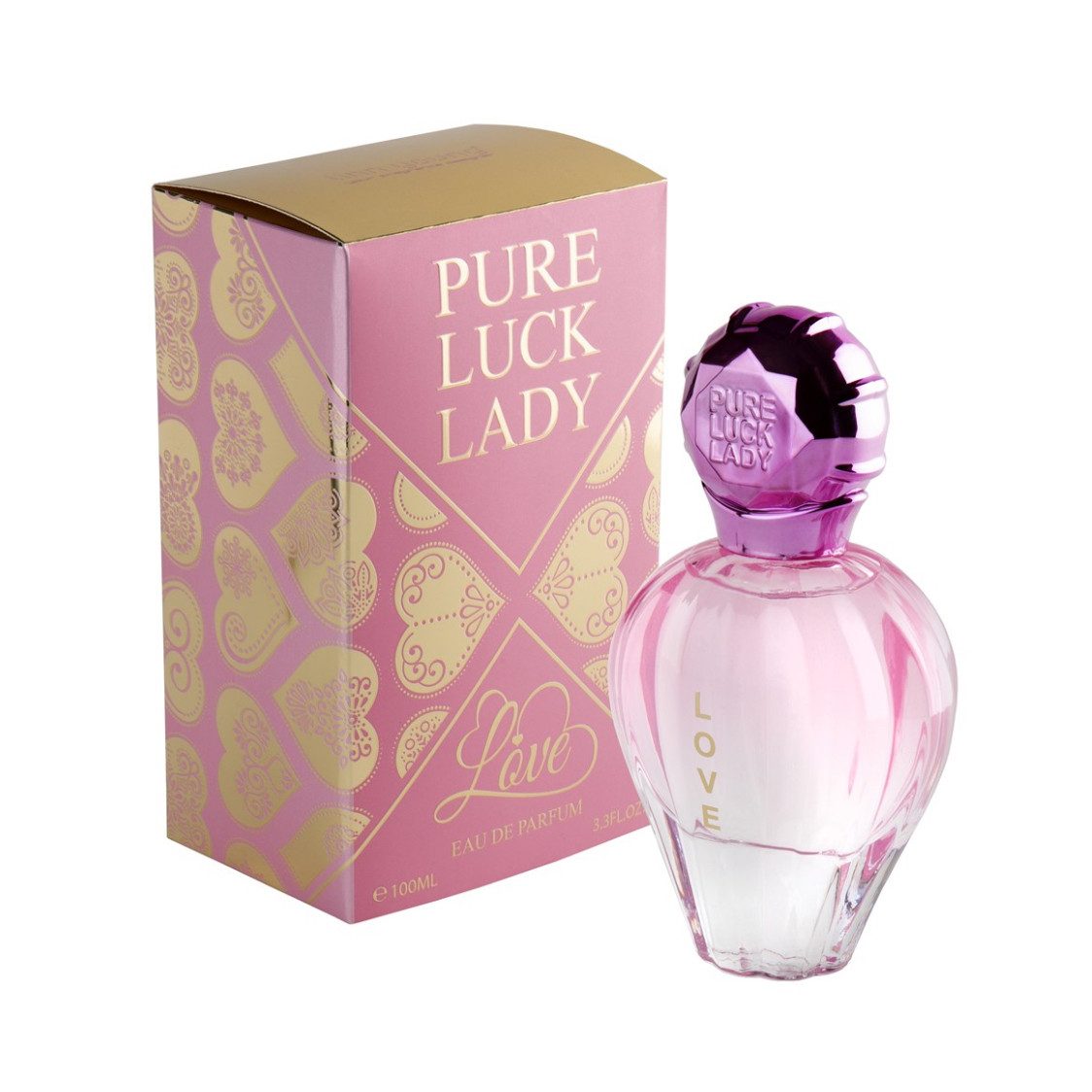 Eau de Parfum Omerta Damenparfüm Duftzwilling 100ml EDP Pure Luck Lady Love