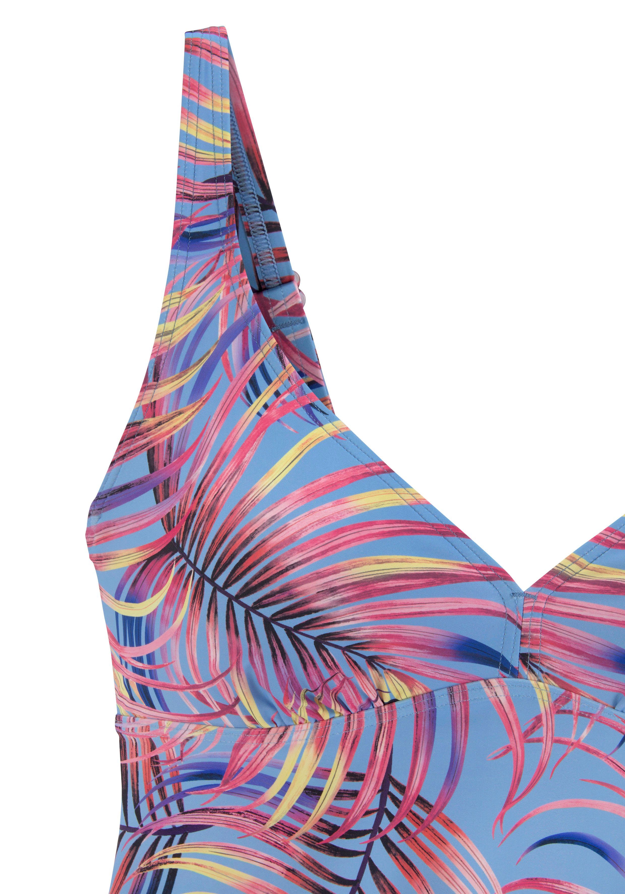LASCANA Bügel-Tankini-Top Breese, im floralen Design – Bild 3 von 4