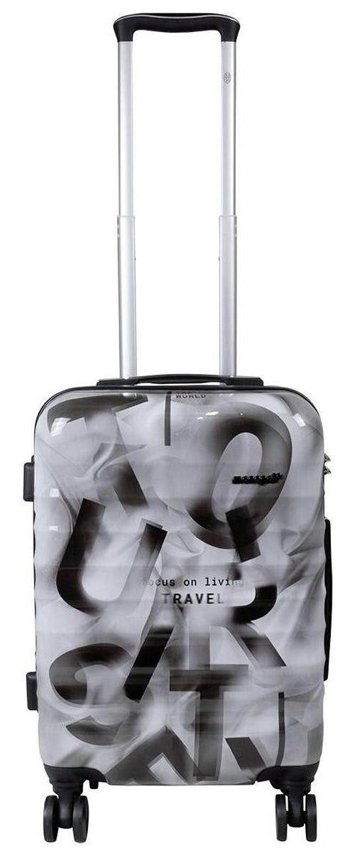 Warenhandel König Hartschalen-Trolley Revona, 4 Rollen, günstig online kaufen
