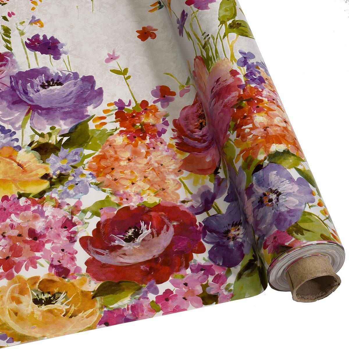 DéVa Tischdecke Wachstuchtischdecke "bunte Blüten" in günstig online kaufen