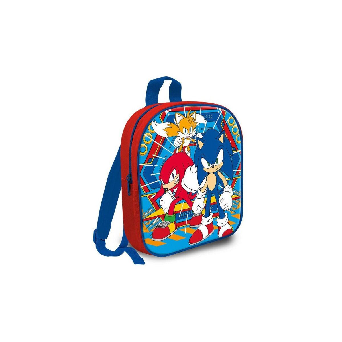 Sonic Kinderrucksack Sonic the Hedgehog Prime Rucksack 29 cm – Schul- & Freizeittasche (1-tlg)