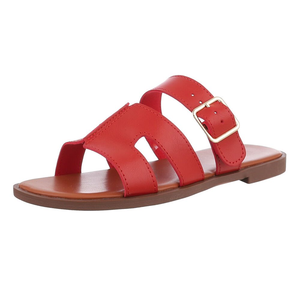 Ital-Design Bequeme Sandalen für Sommerabenteuer und Alltagslook Pantolette günstig online kaufen