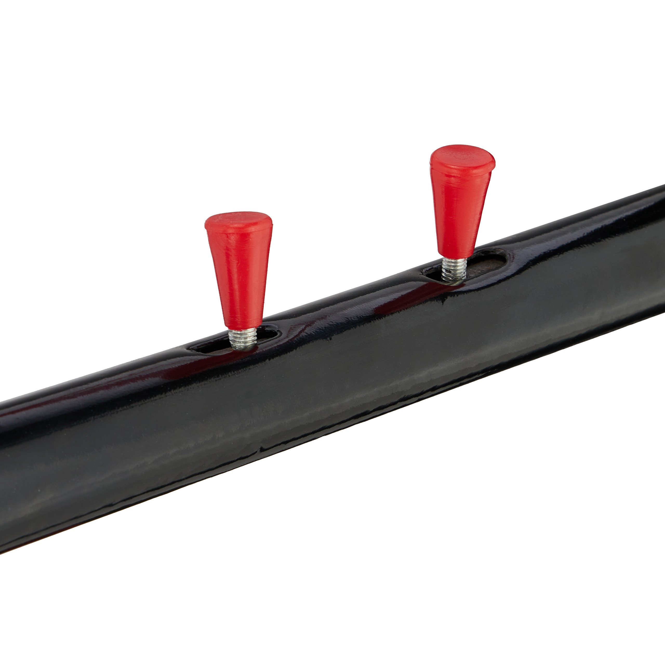 relaxdays stair climbing hand truck, black