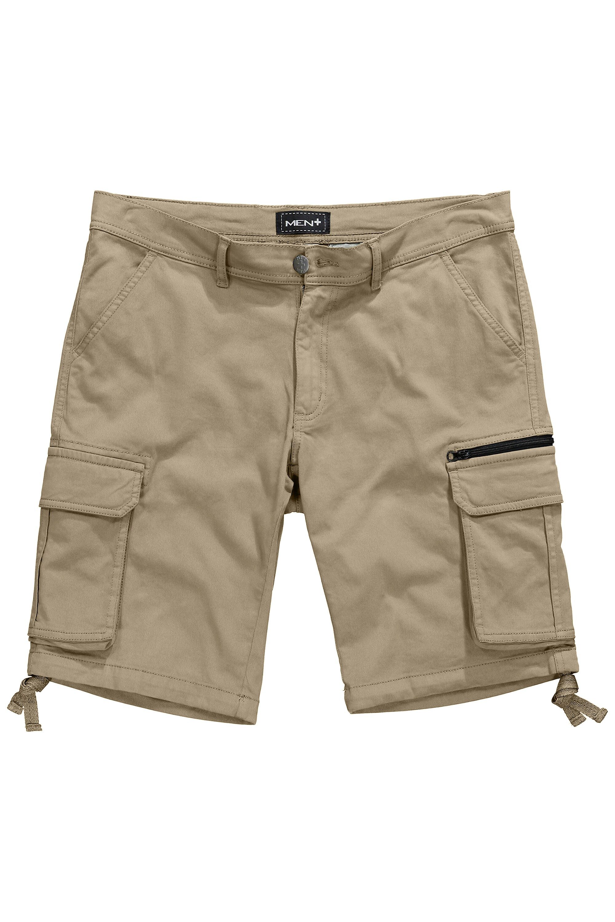 Bermudas Cargo-Bermuda Bauchfit viele Taschen